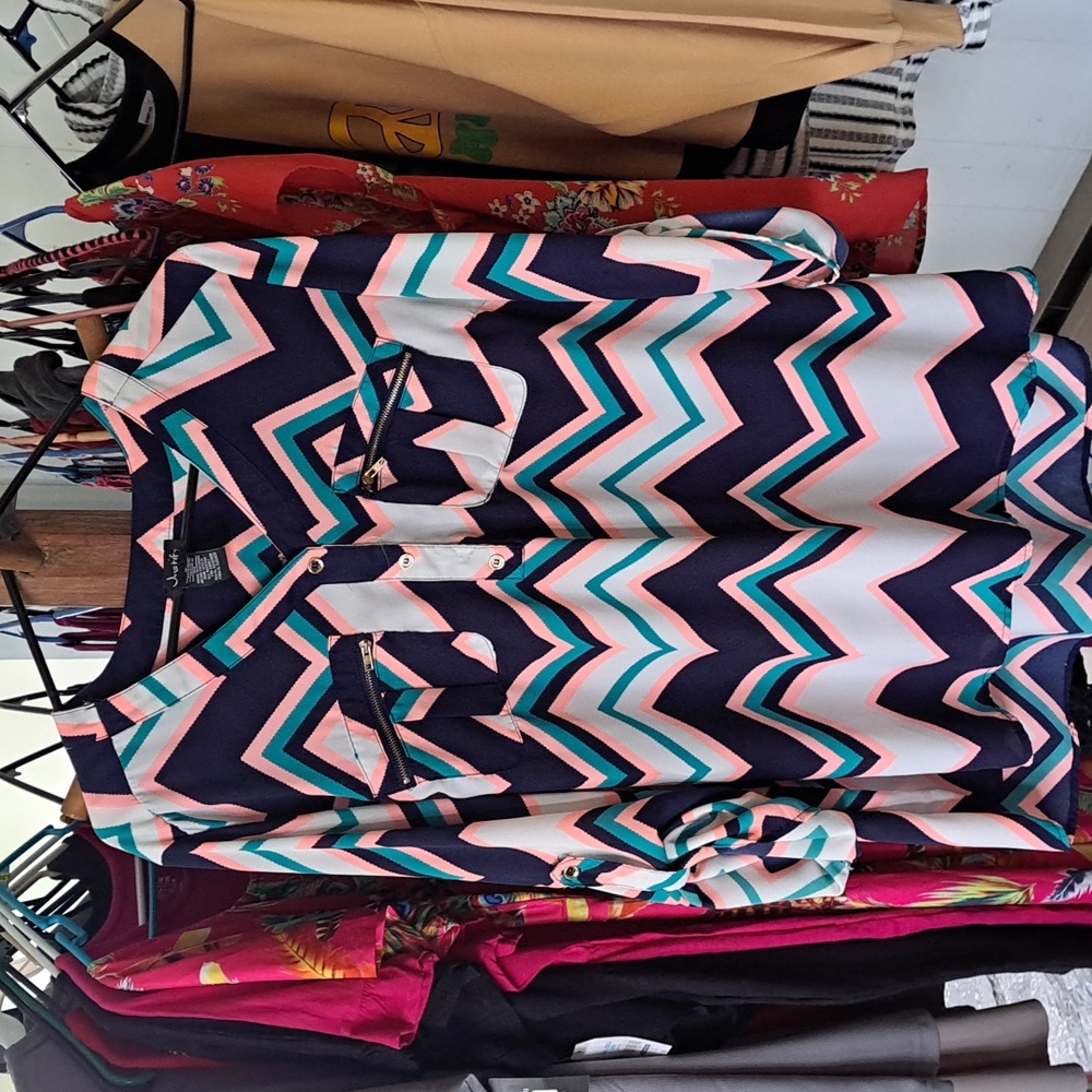 Dressy Tunic Blouse sz 1X